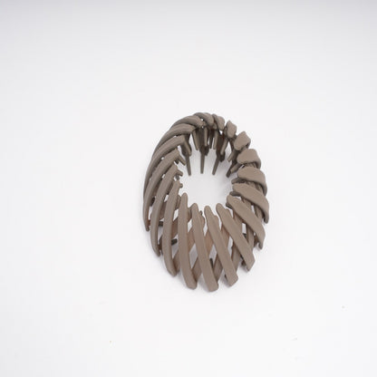 Women's Fashion Simple Frosted Temperament Ponytail Buckle Grasp Clip Headdress