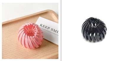 Korean Version Of Ins Fashion Flower Bud Ball Head Hair Iron