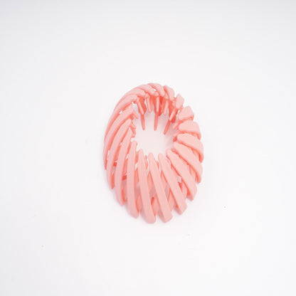 Women's Fashion Simple Frosted Temperament Ponytail Buckle Grasp Clip Headdress